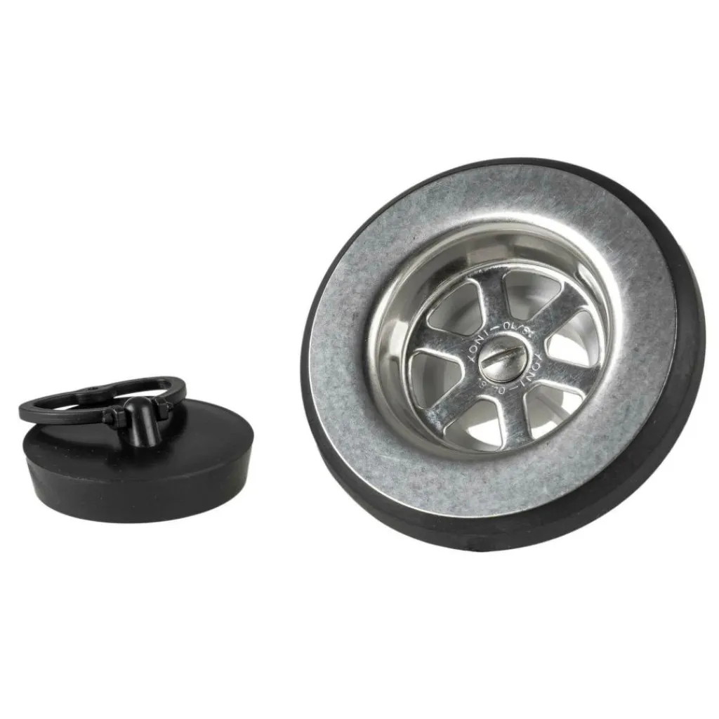 Tankdoorvoeren & Afvoerpluggen-Can Afvoerplug met stop 1 1/4