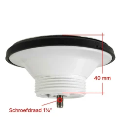 Tankdoorvoeren & Afvoerpluggen-Can Afvoerplug met stop 1 1/4