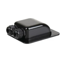 Zonnepanelen & Energie-Carbest dakdoorvoer dubbel voor zonnepaneel black