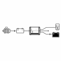 Accu's & Batterijen-Carbest Power Booster DC/DC Euro 6 40A acculader