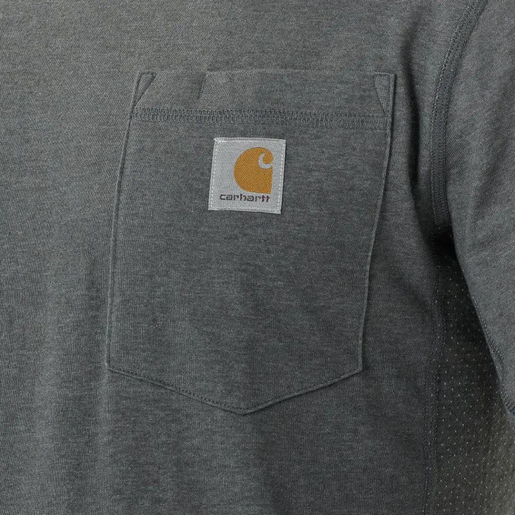 Carhartt 104617 shirt heren carbon heather< Shirts, Polo's & Blouses