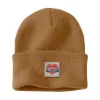 Carhartt Heart Patch muts dames brown< Mutsen|Wintersport