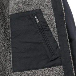 Jassen-Carhartt Relaxed Fit Washed Duck Shepa Lined winterjas heren black