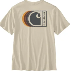 Shirts, Polo's & Blouses-Carhartt Relaxed shirt heren oat milk