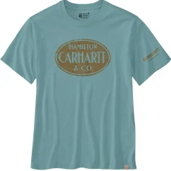 Carhartt shirt heren summer blue< Shirts, Polo's & Blouses