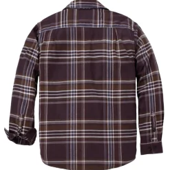 Shirts, Polo's & Blouses-Carhartt Workwear overhemd heren dark sepia