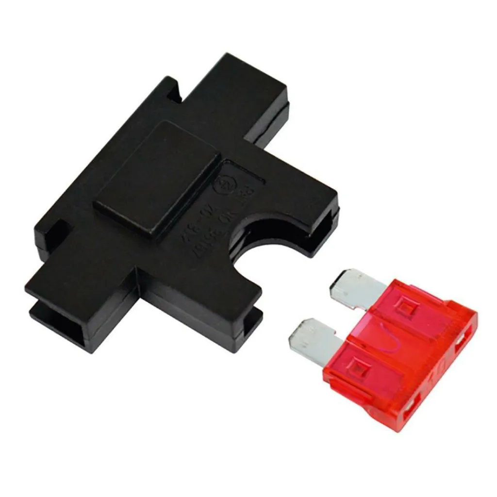 Zekeringen-Carpoint zekeringhouder en steekzekering 10A