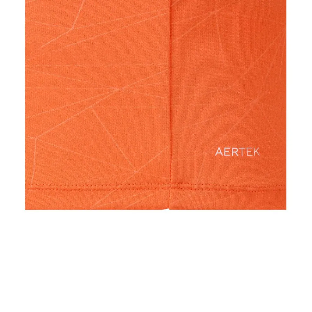 Sportshirt-Castore Adapt shirt heren bright orange mid grey