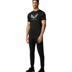 Sportshirt-Castore Adapt Short Graphic shirt heren black white