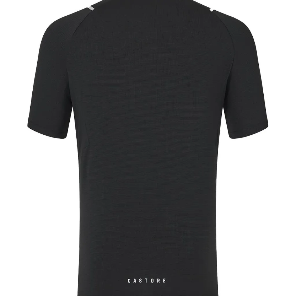 Sportshirt-Castore shirt heren black silver reflective