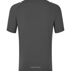 Sportshirt-Castore shirt heren gunmetal gunmetal silver