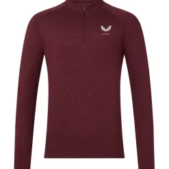 Sportshirt-Castore shirt heren plum mint