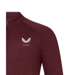 Sportshirt-Castore shirt heren plum mint