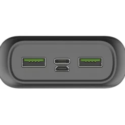 Celly 20.000 Mah powerbank zwart< Accu's & Batterijen