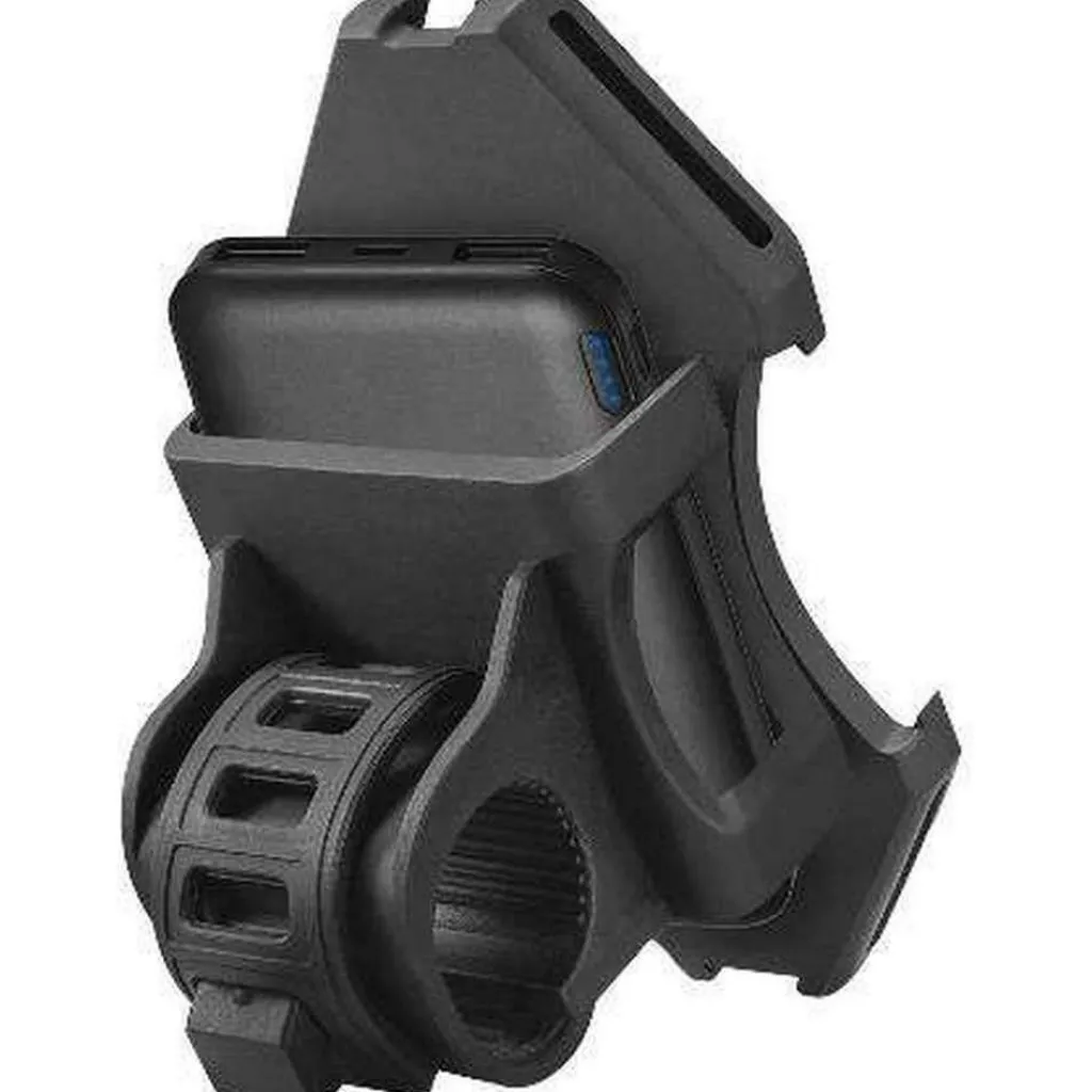 Fietstoebehoren-Celly Powerbike telefoonhouder inclusief powerbank zwart