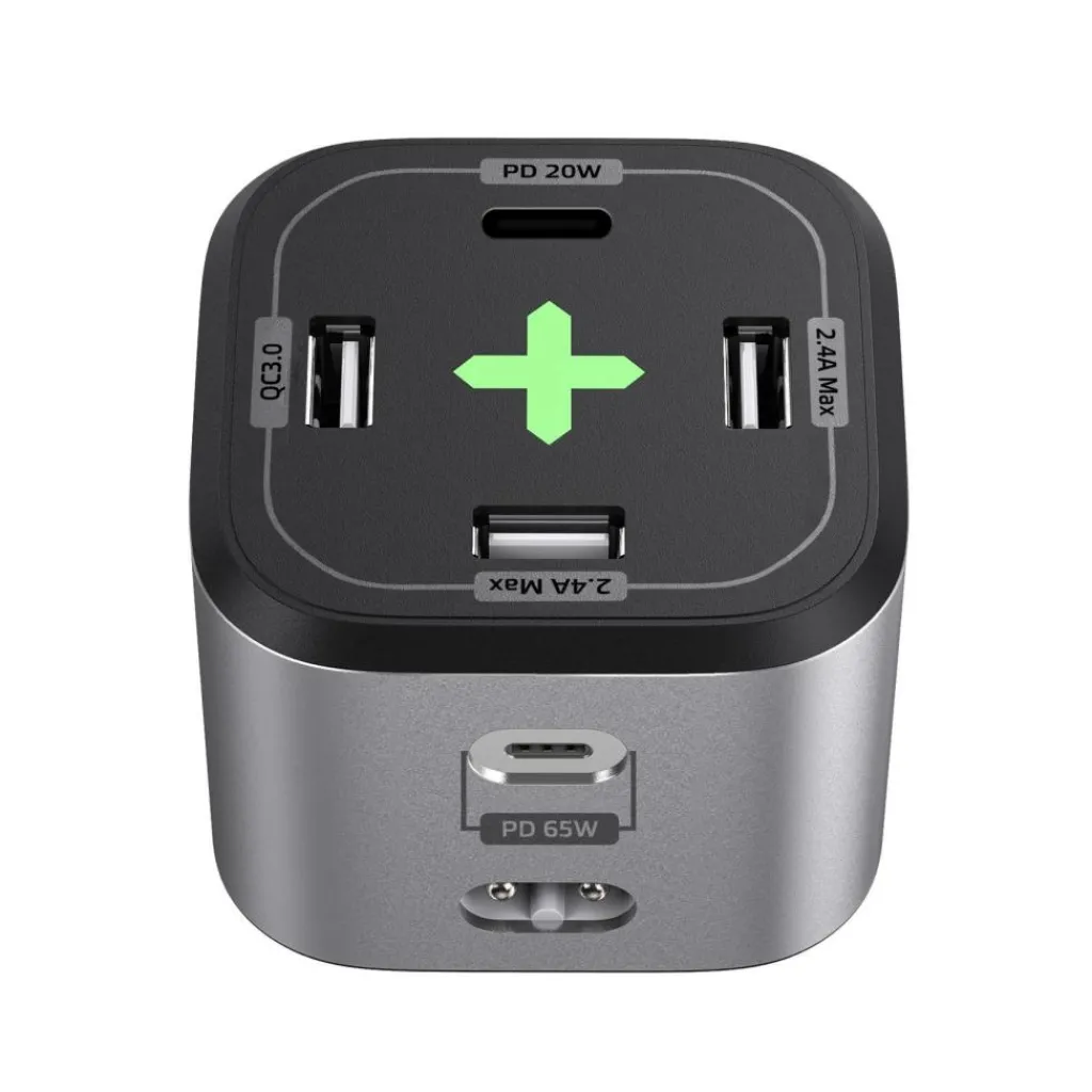 Celly ProPower USB 65W oplaadstation< Accu's & Batterijen