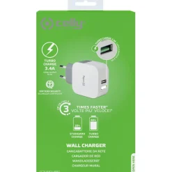 Celly ProPower USB-A 17W wandoplader< Accu's & Batterijen