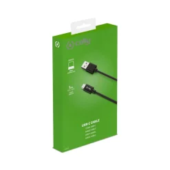 Kabels-Celly USB naar USB-C kabel 1 meter black