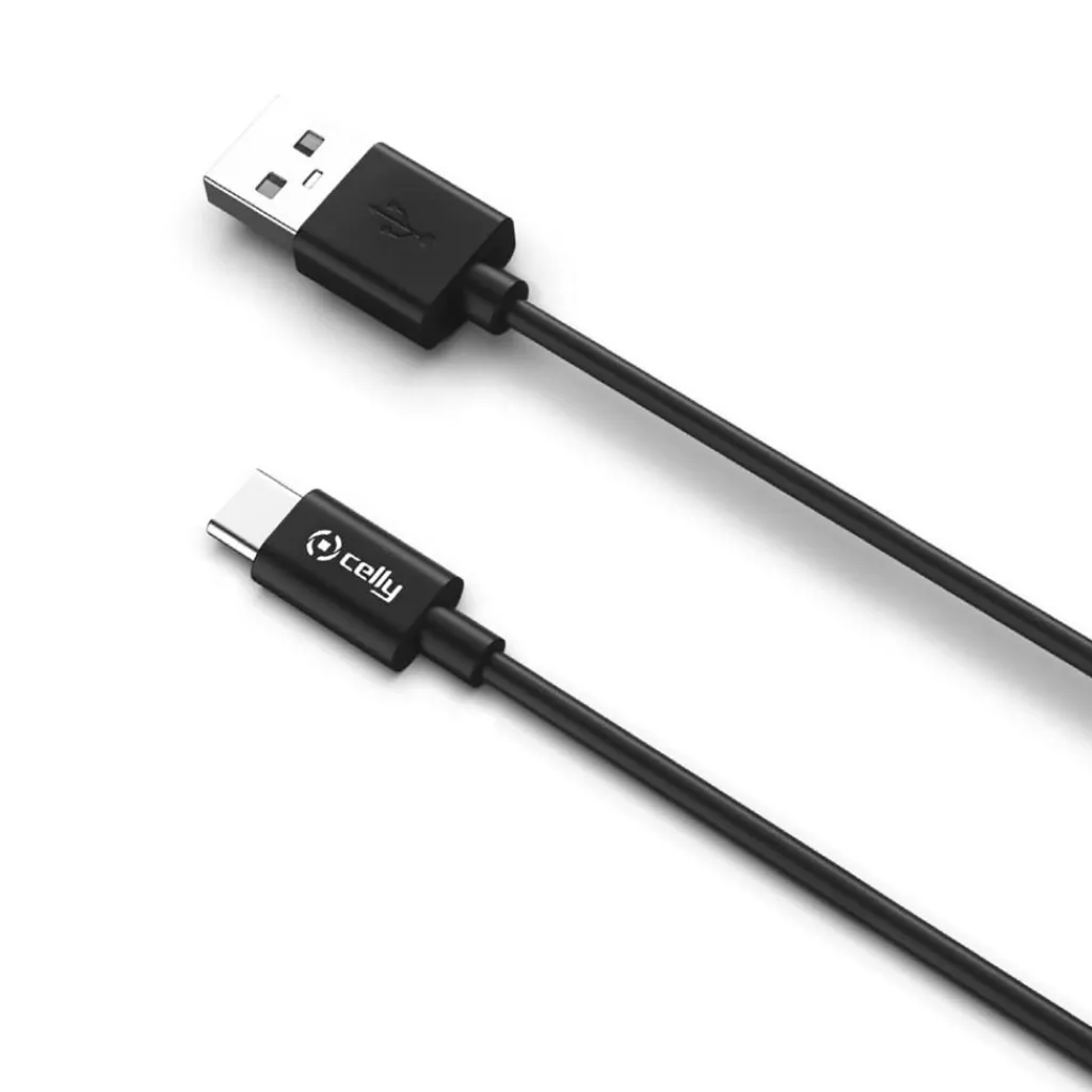 Kabels-Celly USB naar USB-C kabel 1 meter black