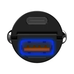 Celly USB-C Compact autolader black< Accu's & Batterijen