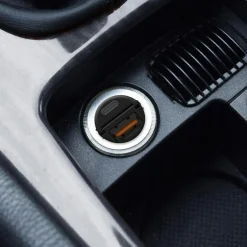 Celly USB-C Compact autolader black< Accu's & Batterijen