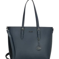 Charm London Birmingham 15,6 inch laptop schoudertas blue< Schoudertassen