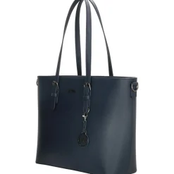 Charm London Birmingham 15,6 inch laptop schoudertas blue< Schoudertassen