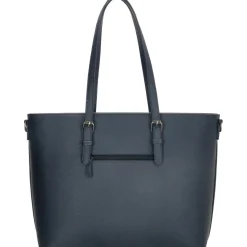 Charm London Birmingham 15,6 inch laptop schoudertas blue< Schoudertassen