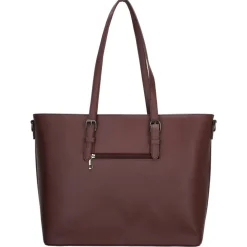 Charm London Birmingham 15,6 inch laptop schoudertas bordeaux< Schoudertassen