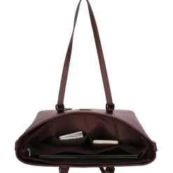 Charm London Birmingham 15,6 inch laptop schoudertas bordeaux< Schoudertassen