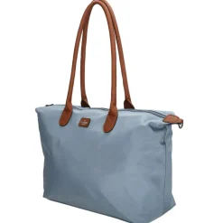 Schoudertassen-Charm London  Buckingham 15,6 inch laptop schoudertas steelblue