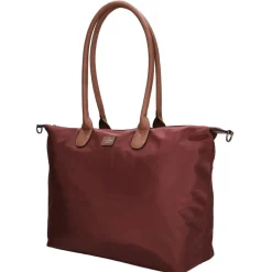 Charm London  Buckingham 15,6 inch laptop schoudertas bordeaux< Schoudertassen