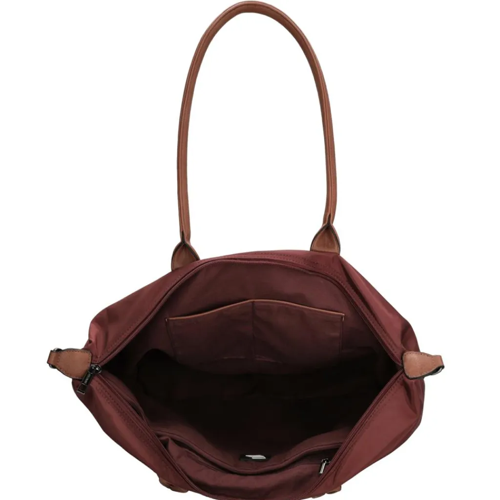 Charm London Buckingham 15,6 inch laptop schoudertas bordeaux< Schoudertassen