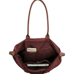 Charm London Buckingham 15,6 inch laptop schoudertas bordeaux< Schoudertassen