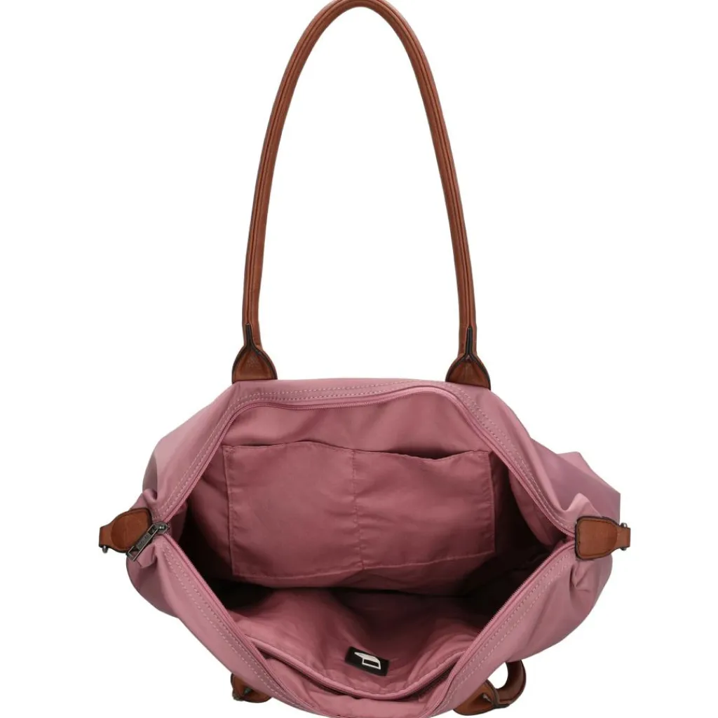 Charm London Buckingham 15,6 inch laptop schoudertas light purple< Schoudertassen