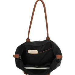 Charm London  Buckingham 15,6 inch laptop schoudertas black< Schoudertassen