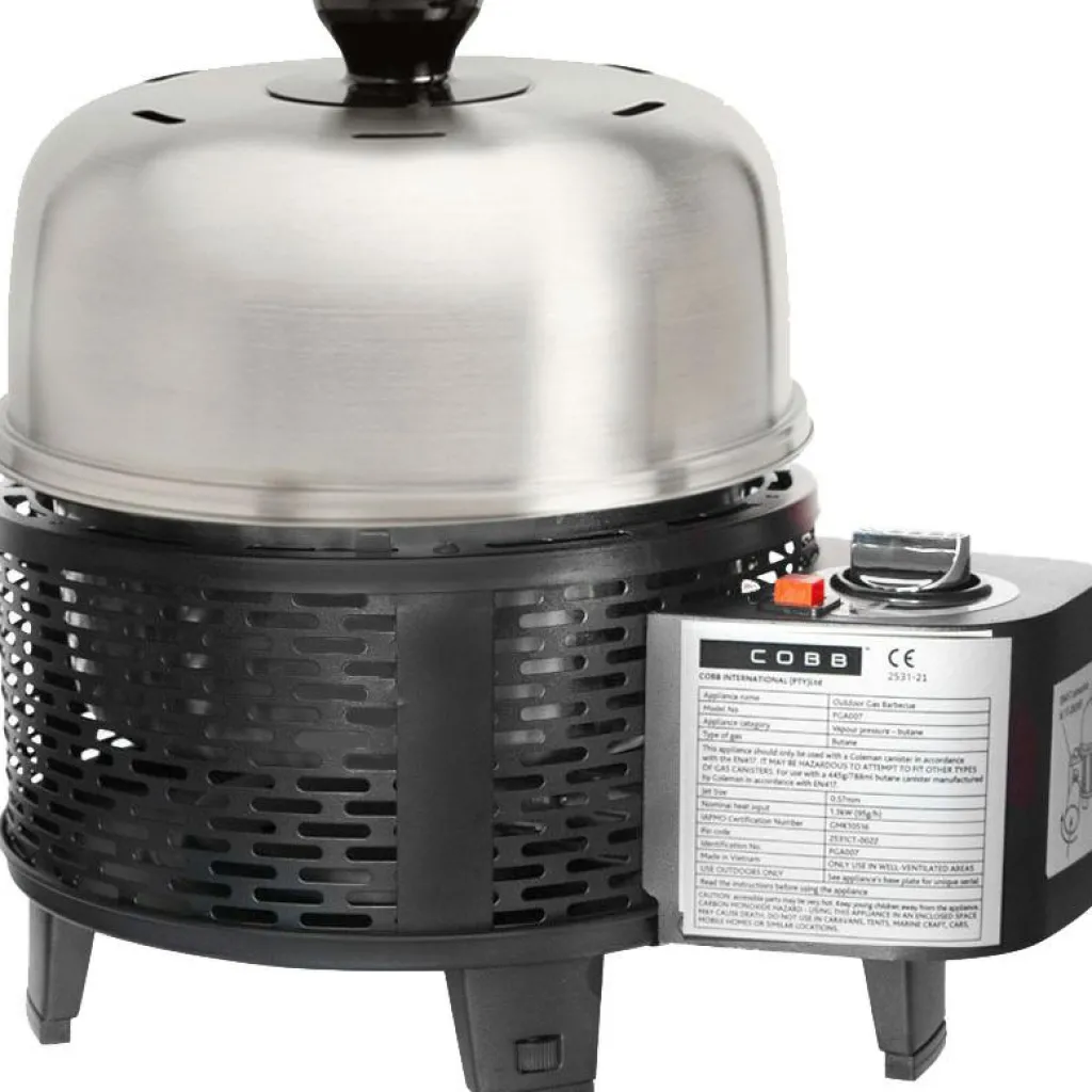 Cobb Pro Gas gasbarbecue matte black< Gas Bbq & Buitenkeukens