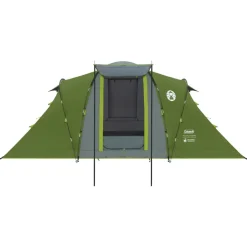 4-Persoons Tent|Tunneltenten-Coleman Spruce Falls 4 BlackOut vis-à-vis tent green
