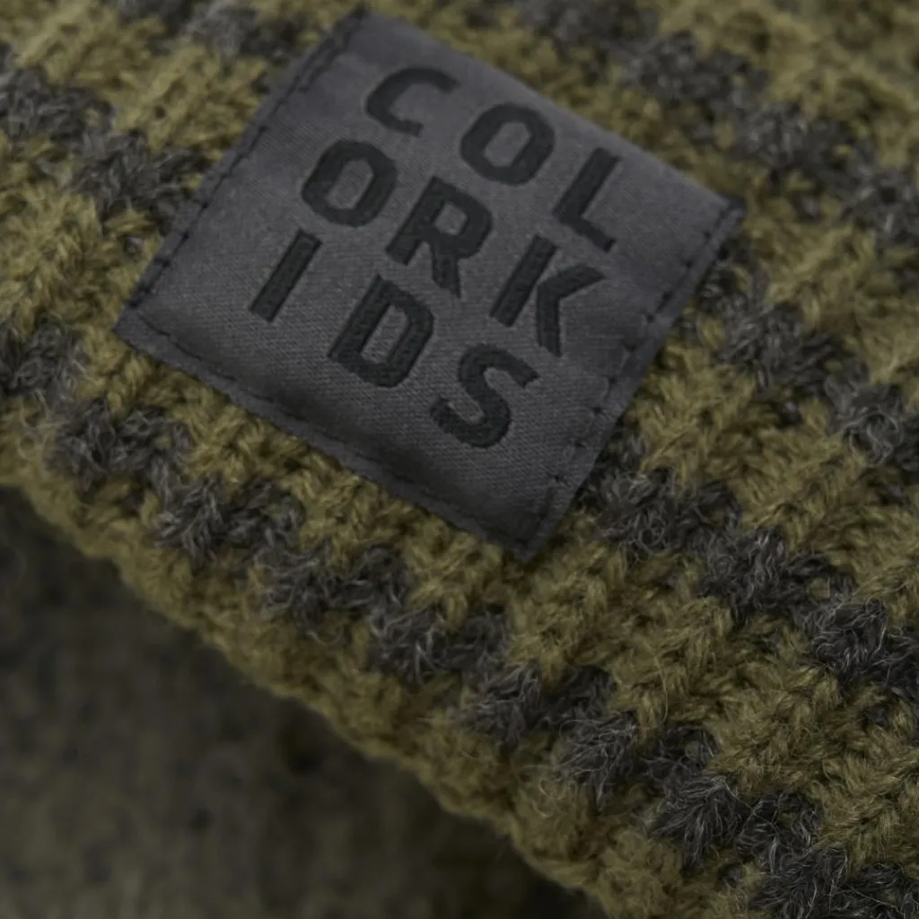 Mutsen|Wintersport-Color Kids  muts junior grape leaf stripe