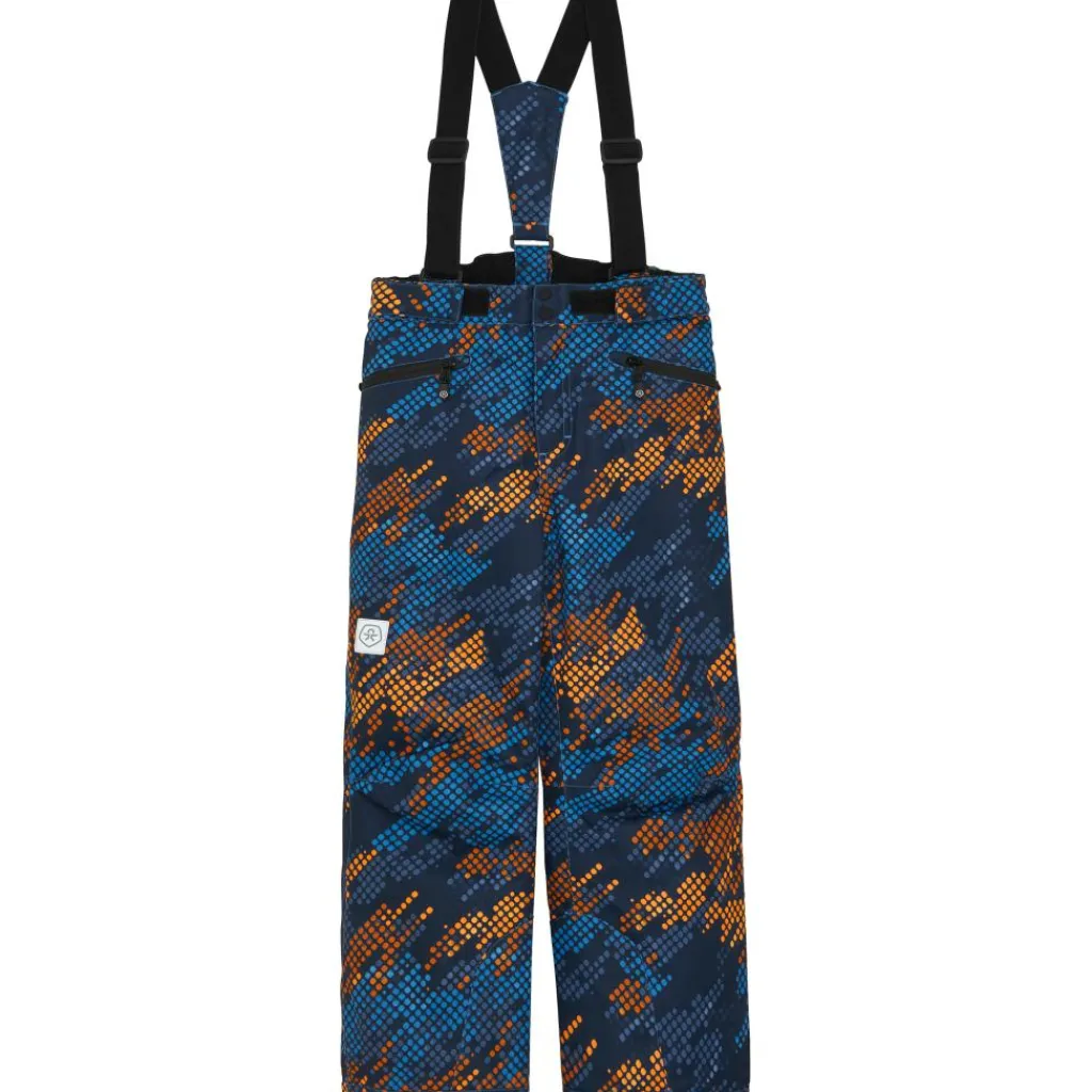 Skibroeken|Wintersport-Color Kids skibroek junior cyaneus