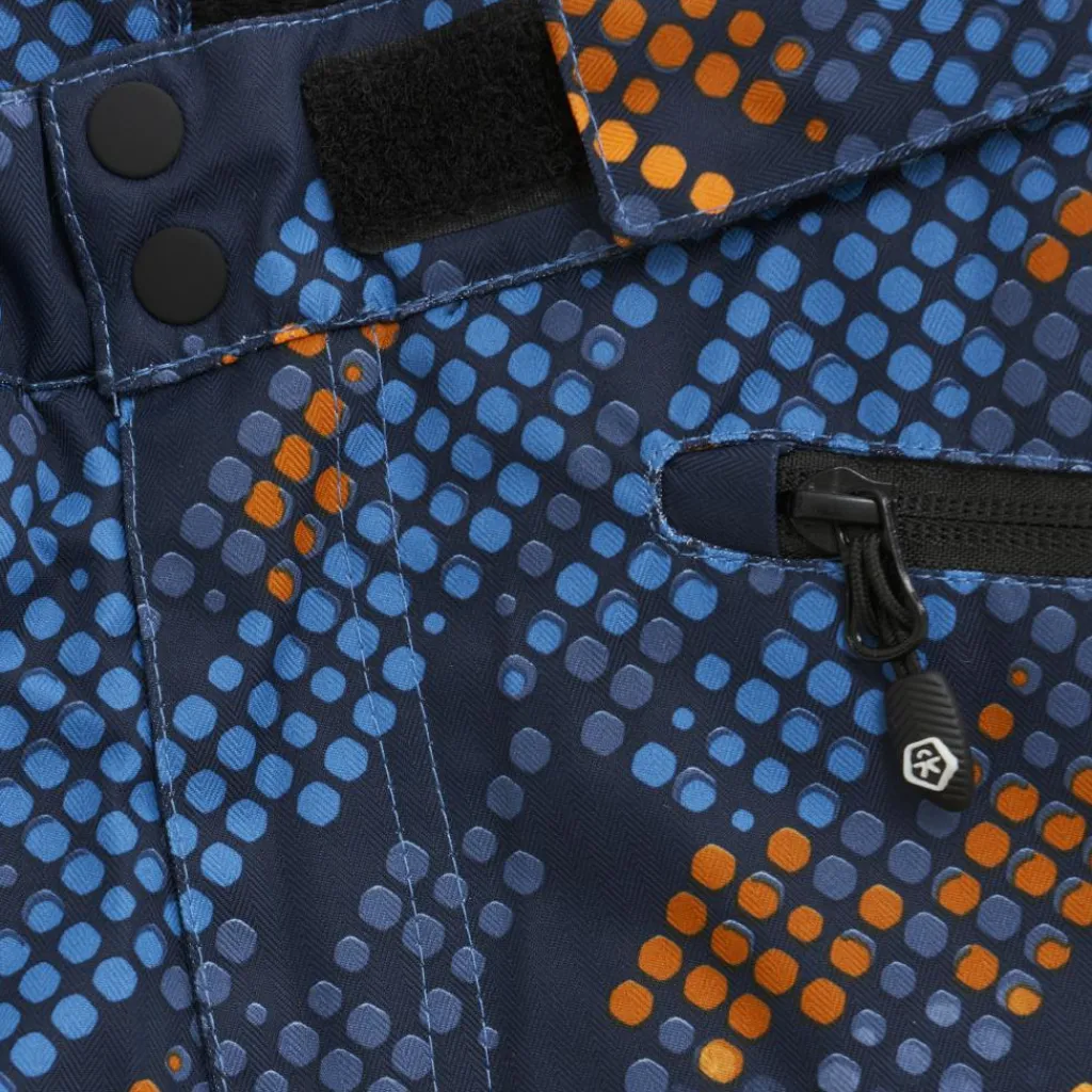 Skibroeken|Wintersport-Color Kids skibroek junior cyaneus