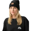 ColourWear Badge muts black< Mutsen|Wintersport