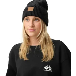 ColourWear Badge muts black< Mutsen|Wintersport