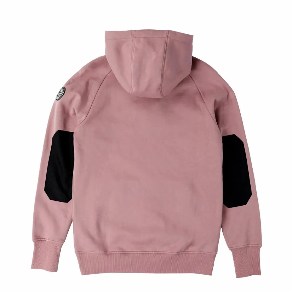 ColourWear Bowl Hood 2.0 hoodie dark rose< Ski Truien|Wintersport