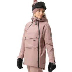 ColourWear Cake 2.0 anorak winterjas dames taupe< Ski Jassen|Wintersport