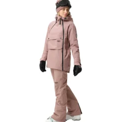 ColourWear Cake 2.0 anorak winterjas dames taupe< Ski Jassen|Wintersport