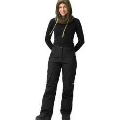 Skibroeken|Wintersport-ColourWear Cargo skibroek dames black