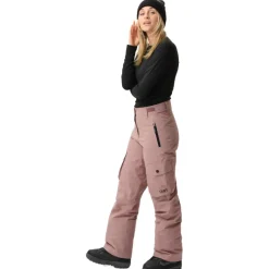 ColourWear Cargo skibroek dames taupe< Skibroeken|Wintersport