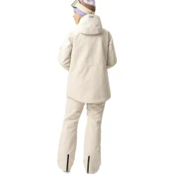 Ski Jassen|Wintersport-ColourWear Cookie winterjas dames off white