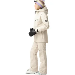 Ski Jassen|Wintersport-ColourWear Cookie winterjas dames off white